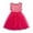Pink, variant on REDARER Girls Polka Dot Tulle Dress, Sleeveless Contrast Color Princess Dress for 4th of July Party,5-6 Years