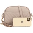 thumbnail image 2 of lola mae Bolso bandolera acolchado, bolso de hombro de diseño moderno, 2 of 5