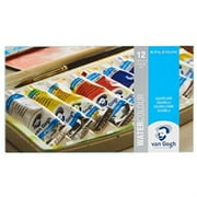 Van Gogh Watercolor Paint Set, Plastic Pocketbox, 12x10ml General Selection