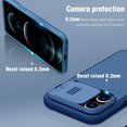 thumbnail image 3 of Funda Camshield para iPhone 14 Pro, funda deslizante para cámara [PC y TPU rígidos antiarañazos], funda protectora delgada y a prueba de golpes para iPhone 14 Pro de 6.1 pulgadas, color azul, 3 of 8