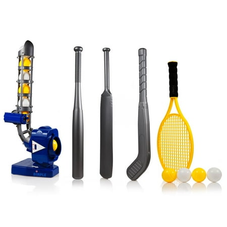 Overstock Dimple Power - pro Kids 4 In 1 Baseball Pitching Machine With