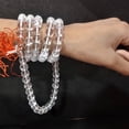 thumbnail image 5 of Kamada Combination of Red Coral (Moonga) mala and exquisite Vaijyanti mala,Spritual Necklace/rosary for Women and Men, 5 of 5