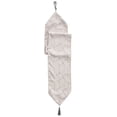 thumbnail image 5 of Violet Linen Milano Arts Artistic Design, Polyester Jacquard Chenille, with Tassles, Silver, 13 Inch by 70 Inch, Decorative Table Runners, 5 of 5