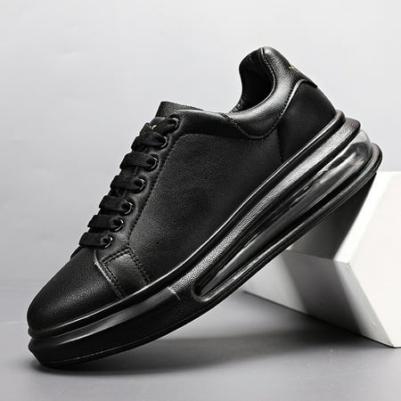 

NAYUKA Fashion Brand Sneakers Men Casual running Shoes New Soft Comfortable Pu Leather Shoes Breathable Flats Shoes Man tenis masculino