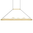 thumbnail image 3 of Himalayas Integrated LED Brass Chandelier, 3 of 3