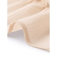 thumbnail image 6 of DARING DIVA Women's Smocked Waist Tiered Casual Beach Flowy Skort Small Beige, 6 of 6