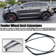 thumbnail image 1 of Wheel Fender Mudguard Eyebrow Arch Extensions For Jeep Grand Cherokee Trailhawk 2012-2021 2020 2019 2018 2017 2016, 1 of 8