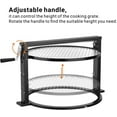 thumbnail image 3 of YANGLI only fire Santa-maria Style Grill Rotisserie System Adjustable Cooking Grate Attachment for 22 inch Kettle Grills - Global Patent, 3 of 6