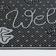 thumbnail image 6 of Ottomanson Easy Clean, Waterproof, Low Profile, Non-Slip Leaves Indoor/Outdoor Rubber Doormat, 18" x 28", Silver, 6 of 8