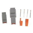 thumbnail image 2 of 1 Unidades 2Pin Way Car Sellado Conector Eléctrico Kit De Enchufe 20A, 2 of 9