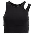 thumbnail image 2 of Fila Womens Uplift Slice Crop Performance Bra Top;Large, 2 of 6