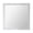 Soft White, variant on Miseno Mm-Fem30 30" W X 30" H Square Framed Bathroom Wall Mirror - Grey