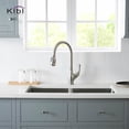 thumbnail image 2 of Kibi Summit Single Handle Pull Down Kitchen Sink Faucet with Soap Dispenser, 2 of 3