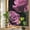 Pink, variant on Purple Rose Window Privacy Film Rainbow Static Cling Stain Glass Window Film for Glass Door, Decorative Sunroof Decal Sticker for Car Bathroom 17.7"x39.3" Vintage Abstract Garden Flower Floral Black
