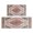 Bohemian Pink Purple-8, variant on Kitchen Rugs and Mats Non Skid Washable Bohemian Pink Purple Ethnic Vintage Pattern Carpet Kitchen Mat and Rug Set,Floor Cushion Waterproof Rug,Rubber Backed Area Rugs for Kitchen Laundry