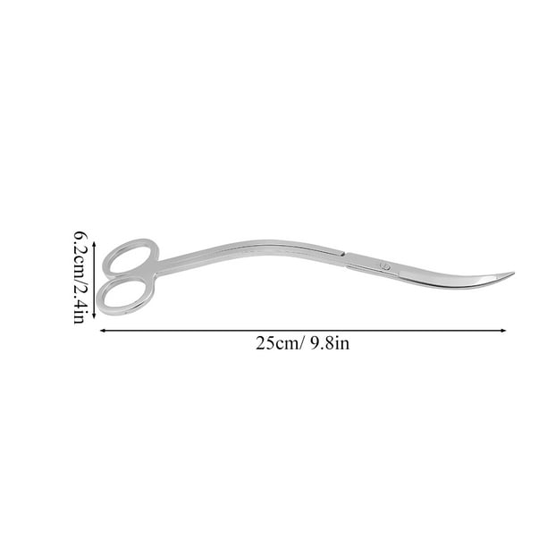 Water Grass Trimmer Stainless Steel Scissors Aquarium Accessories