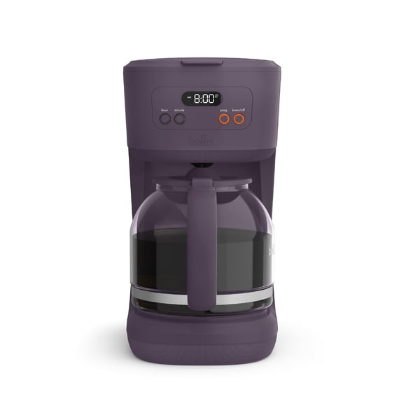 Cafetera BELLA programable para 12 tazas con filtro reutilizable