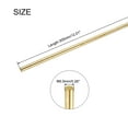 thumbnail image 2 of 6.5mm x 305mm Brass Round Rod, Metal Solid Shaft Rods Lathe Bar 5pcs, 2 of 5