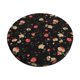 thumbnail image 1 of Disketp Red White Flowers Funda Redonda para Taburete, Funda de Cojín para Silla de Bar Suave y Elástica-14 inch, 1 of 7