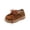 Brown, variant on Willtoo Kids Toddler Walking Shoes Boys Girls Slip-On Shoes Kids Breathable Sneakers