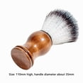 thumbnail image 5 of Los Hombres Cepillo Barba Cómodo Afeitar Lana Nailon para Peluquería (H015), 5 of 5