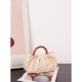 thumbnail image 5 of Women's Ruched Small Handbag Clutch Purse Dumpling Pouch Bag, 5 of 5