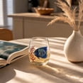 thumbnail image 2 of BingTong Artisanal Blue Ringed Octopus Glassware, 3D Octopuses Stemless Wine Glasses, Handcrafted Marine Animal Bar Glass, Coastal Home Decor Gift For Ocean Lovers B-N, 2 of 7