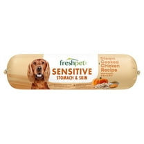 Freshpet Fresh Dog Food Slice & Serve Roll Sensitive Stomach & Skin Chicken Recipe 1.5 lb.