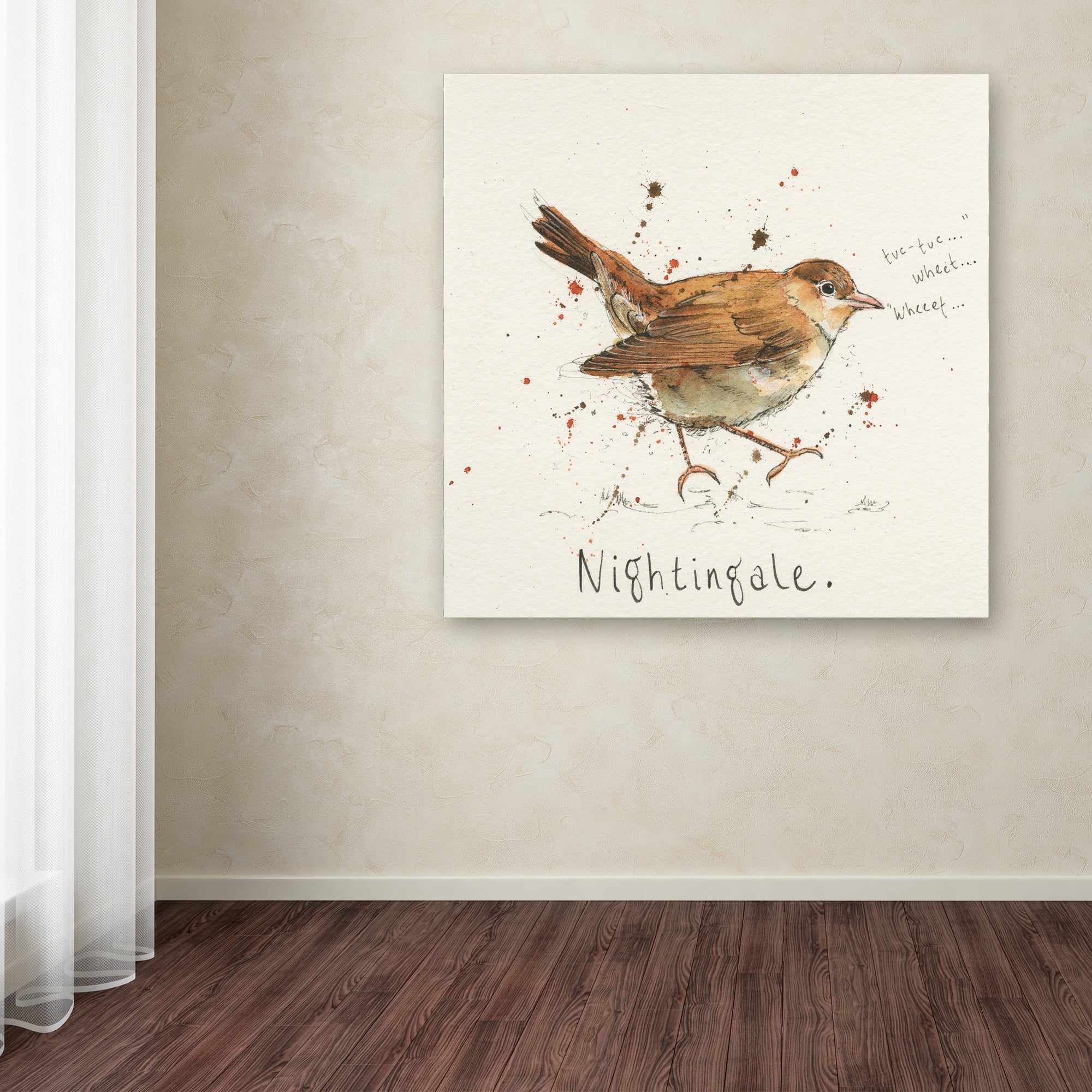 Michelle Campbell 'Nightingale' Canvas Art