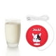 thumbnail image 3 of Sywqhk Taza de bebida de leche con dibujos animados, almohadilla aislante, posavasos de calefacción USB (perro) Sywqhk Para estrenar, 3 of 5