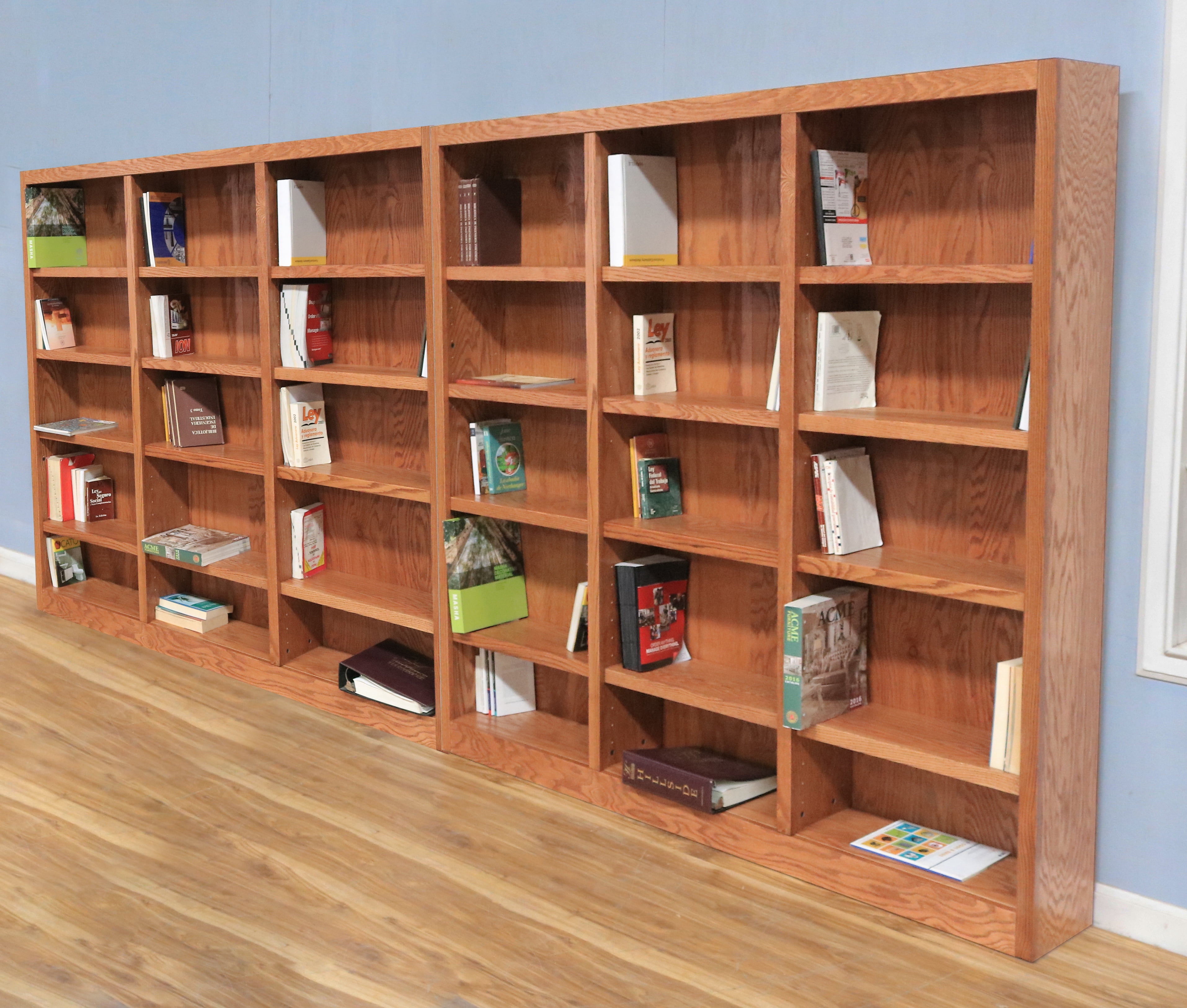 Concepts in Wood 72 x 72 Wall Storage Unit, Dry Oak Finish