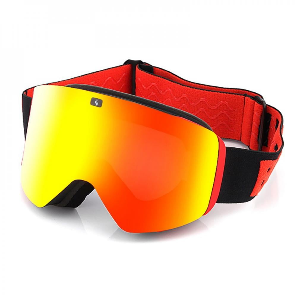 Ski Googles Uv New Glasses Skiing Snowboard Anti Fog Skate Double Layers Eyewear 