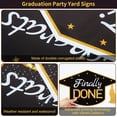 thumbnail image 5 of 17 Pcs Graduation Sign Decorations Congrats Graduation, 2022 Grad Yard Lawn Signs with 34 Stakes for Outdoor Graduation Party Decoration Class of 2022 Supplies, 5 of 9