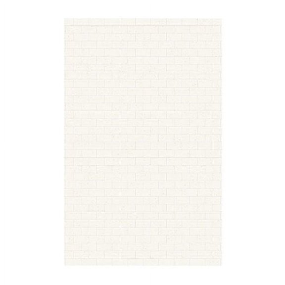 Swan Solid Surface 96'' x 62'' x 0.25'' Three Panel Shower Wall