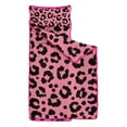 thumbnail image 2 of Pink and Black Of Leopard Print Toddler Nap Mats for Kids Preschool,Sleeping Mat Bag or Kids,Toddler Sleeping Bag,Toddler Nap Mat or Daycare, 2 of 6
