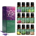 thumbnail image 2 of Aceites esenciales para difusores Lavanda Eucalipto Árbol de té Menta Romero Menta Bergamota Limón Rosa Aceite esencial puro 10 ml, 2 of 5