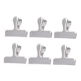 thumbnail image 3 of SHOWERORO 6Pcs Food Bag Clips Stainless Steel Sealing Clamps for Kitchen Office Home Use 3 Inches, 3 of 5