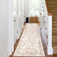 thumbnail image 2 of 2'6'' X 10' Boho Runner Rug, Non Slip Washable Shaggy Soft Carpet Area Rug for Hallways Entryway Bedroom, 2 of 14
