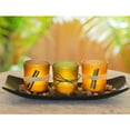 thumbnail image 3 of Juego de velas naturales, 3 portavelas decorativos, rocas y bandeja Fokelyi HMHZ284, 3 of 5