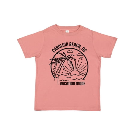 

Inktastic Summer Vacation Mode Carolina Beach North Carolina Gift Toddler Boy or Toddler Girl T-Shirt