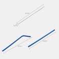 thumbnail image 4 of Shoreew 1 Set Drinking Straw Food Grade Reusable Heat-Resistant Smooth Eco-friendly Multipurpose BPA Free Beverage Straw with Cleaning Brush Party Supplies, 4 of 7