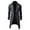 Grey, variant on Fgnfyis Mens Jacket Slim Fit Stylish Winter Trench Coat Double Long Hooded Lined Trench Coat Men Black XL