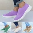 thumbnail image 6 of Oyedens Running Shoes for Women Girls Comfortable Slip on Sock Shoes Walking Fitness Gym Sport Shoes, 6 of 7