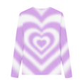 thumbnail image 4 of Posijego Girls Valentines Day Shirt Heart Graphic Long Sleeve T-Shirts for Little Girls Basic Tee Tops, 4 of 4
