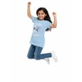 thumbnail image 4 of Wonder Nation Girls Built for Speed Graphic Tee with Short Sleeves, Sizes 4-18, 4 of 7