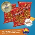 thumbnail image 2 of KrackCorn Caramel Popcorn - HHA1&nbsp;Sweet and Salty Gourmet Popcorn Snack - Gluten-Free, Non-GMO Caramel Corn Popcorn - Delicious Flavored Popcorn Treat for Family Parties, Movie Nights- Pack of 3, 2 of 3