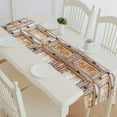 thumbnail image 1 of EREHome Chemin de table en Bois Ancien Nappe de table à Thé 16x72 Pouces, 1 of 1