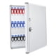 thumbnail image 1 of Caja organizadora de almacenamiento para llaves, montada en la pared, con ganchos, de aluminio. 72 Posición clave, 1 of 9