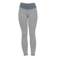 thumbnail image 4 of Pantalones deportivos de cintura ajustados para mujer Leggings largos con entrenamiento de control abdominal L Macarena  Leggings de entrenamiento de cintura alta, 4 of 8
