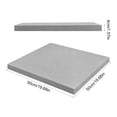 thumbnail image 3 of High Density Square Foam Sofa Cushion Insert, 19.69 × 19.69 in Firm Seat Support Pad, Cuttable Sponge Replacement to Fix Sagging Cushions for Sofas Chairs Indoor Lounges, 3 of 6